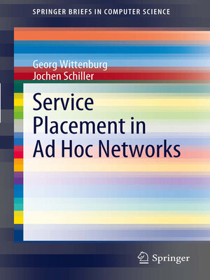 cover image of Service Placement in Ad Hoc Networks